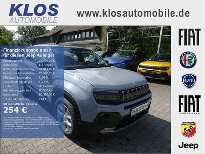 Schwarz Neu 2025 Jeep Avenger Altitude SUV | 23.990 € (Guter Preis)