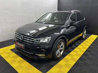 Usata VW Tiguan R-line 150 CV (110 kW) 2019 Nero SUV