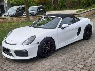 Usado Porsche Boxster Spyder 375 HP (275 kW) 2016 Branco Cabrios