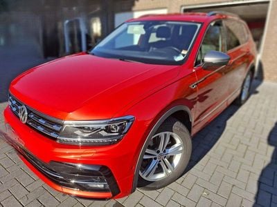 Gebraucht VW Tiguan Allspace Highline 200 PS (147 kW) 2021 Orange SUV