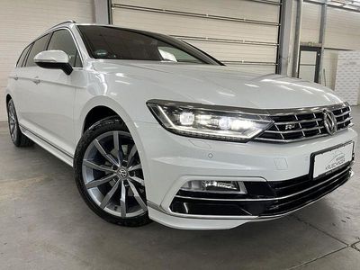 Oryxweiß perlmutteffekt Gebraucht 2017 VW Passat R-line Kombi | 21.980 € (Teuer)