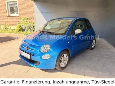 Second-hand Fiat 500 Mirror 69 CP (50 kW) 2017 Albastru Hatchback
