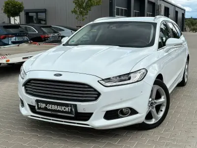 Gebraucht Ford Mondeo Titanium 179 PS (131 kW) 2016 Weiß Limousine
