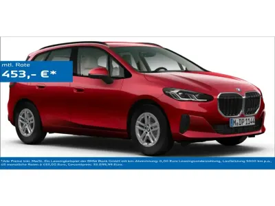 Gebraucht BMW 216 Active Tourer Sport Line 122 PS (89 kW) 2026 Dragon fire rot metallic Van / Kleinbus