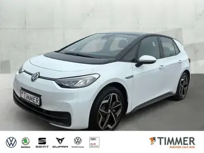 Gebraucht VW ID.3 Pro 106 kW (145 PS) 2022 Gletscherweiß metallic schwar Kleinwagen