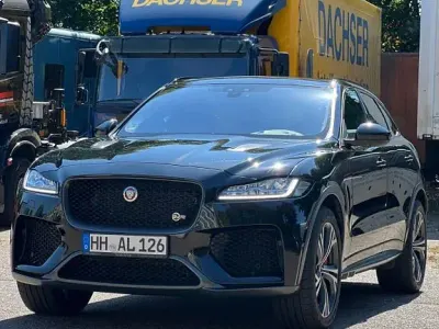 Gebraucht Jaguar F-Pace SVR 551 PS (405 kW) 2019 Schwarz SUV