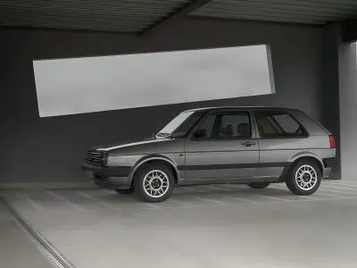 Gebraucht VW Golf II 94 PS (69 kW) 1990 Silber Kleinwagen