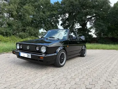 Gebraucht VW Golf Cabriolet Sportline 98 PS (72 kW) 1992 Schwarz Cabrio