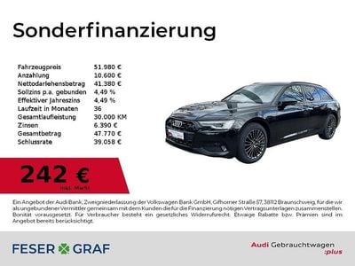 Second-hand Audi A6 Ambiente 245 CP (180 kW) 2025 Negru Break