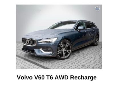 Gebraucht Volvo V60 Inscription 341 PS (250 kW) 2021 Blau Kombi