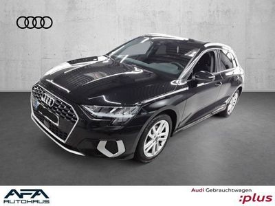 Mythosschwarz metallic Gebraucht 2024 Audi A3 Advanced Plus Limousine | 25.590 €
