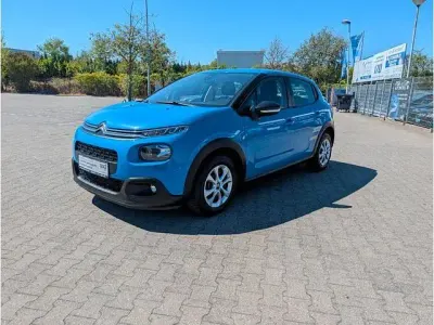 Gebraucht Citroën C3 Feel 110 PS (80 kW) 2019 Blau Kleinwagen