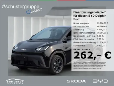 Neu BYD Dolphin Boost 64 kW (88 PS) 2026 Polar night black[schwarz] Kleinwagen