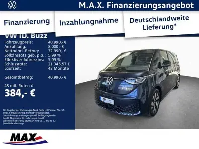 Używany VW ID. Buzz Pro 150 kW (204 KM) 2022 Niebieski Minivan
