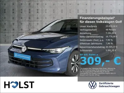 Gebraucht VW Golf VIII Goal 116 PS (85 kW) 2025 Blau Limousine