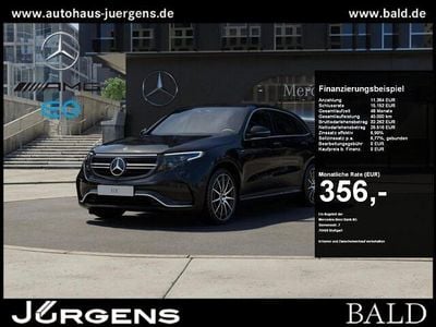 Schwarz metallic Gebraucht 2020 Mercedes EQC400 AMG SUV | 37.880 € (Etwas zu teuer)