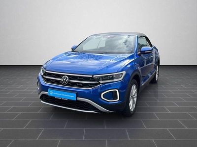 Gebraucht VW T-Roc 110 PS (80 kW) 2022 Ravennablau metallic schwarz (metallic) SUV