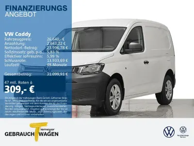 Neu VW Caddy Sound 102 PS (75 kW) 2025 Weiß Van / Kleinbus
