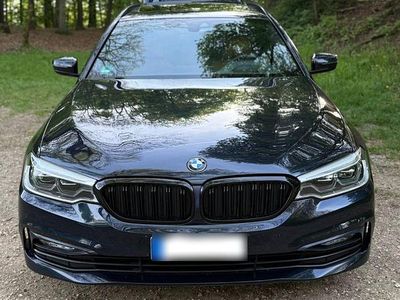 Second-hand BMW 525 Sport Line 231 CP (169 kW) 2018 Albastru Break