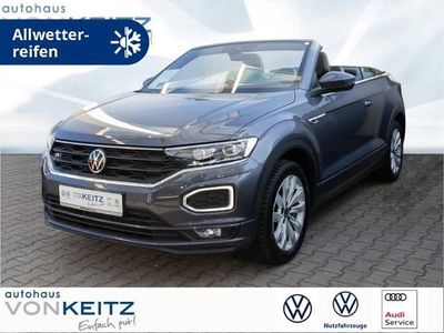Gebraucht VW T-Roc Cabriolet R-line 150 PS (110 kW) 2021 Grau Cabrio