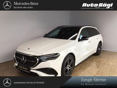 Unilack polarweiß Gebraucht 2024 Mercedes E300 AMG Kombi | 58.970 € (Fairer Preis)