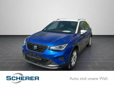 Gebraucht Seat Arona FR 110 PS (80 kW) 2023 Sapphire blau metallic (metallic) SUV