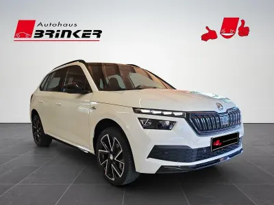 Gebraucht Skoda Kamiq Monte Carlo 150 PS (110 kW) 2023 Moonweiss metallic SUV