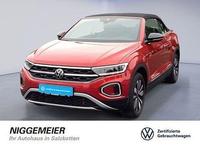 Gebraucht VW T-Roc Cabriolet Goal 116 PS (85 kW) 2025 Rot Cabrio