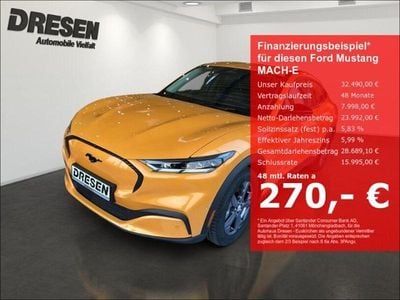 Usata Ford Mustang Mach-E 197 kW (269 CV) 2023 Arancione SUV
