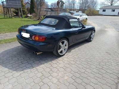 Gebraucht Mazda MX5 110 PS (80 kW) 2000 Schwarz Cabrio