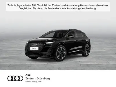 Gebraucht Audi Q4 e-tron S-Line 150 kW (204 PS) 2022 Schwarz SUV