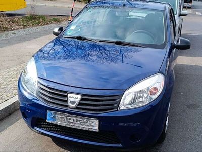 gebraucht Dacia Sandero 2009, blau, TÜV neu bis 03/2026