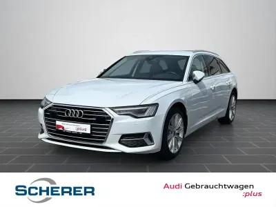 Gebraucht Audi A6 Ambiente 204 PS (150 kW) 2023 Gletscherweiß metallic (metallic) Kombi