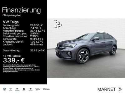 Gebraucht VW Taigo R-line 116 PS (85 kW) 2025 Grau SUV