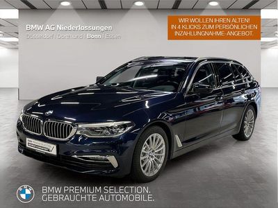Gebraucht BMW 525 231 PS (169 kW) 2019 Blau Kombi