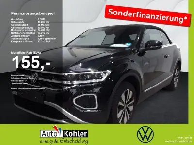 Gebraucht VW T-Roc Cabriolet Goal 116 PS (85 kW) 2025 Deep black perleffekt Cabrio