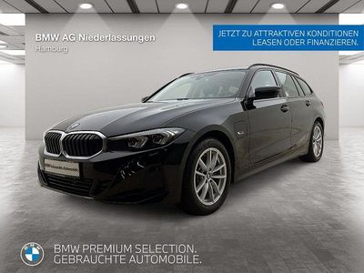 Gebraucht BMW 330e Sport Line 184 PS (135 kW) 2022 Schwarz Kombi