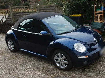 Gebraucht VW New Beetle 102 PS (75 kW) 2007 Blau Kleinwagen
