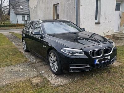 Schwarz Gebraucht 2015 BMW 535 Luxury Line Kombi | 17.000 € (Fairer Preis)