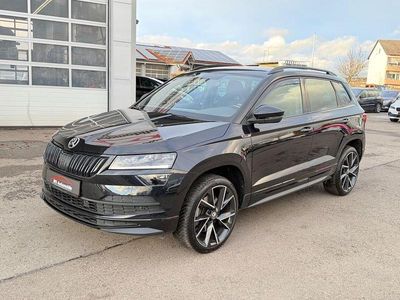 Schwarz Gebraucht 2020 Skoda Karoq SportLine SUV | 23.850 € (Fairer Preis)