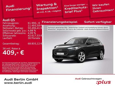 Mythosschwarz metallic Gebraucht 2025 Audi Q5 Ambiente SUV | 61.990 € (Guter Preis)
