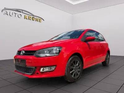 Gebraucht VW Polo Team 69 PS (50 kW) 2010 Rot Kleinwagen