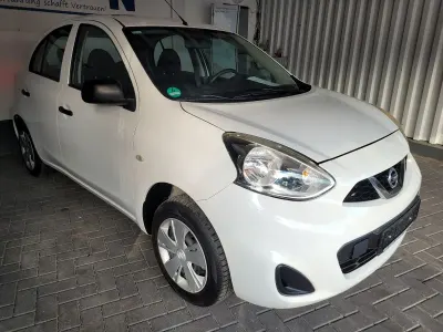 Gebraucht Nissan Micra Visia 80 PS (58 kW) 2016 Weiß Kleinwagen