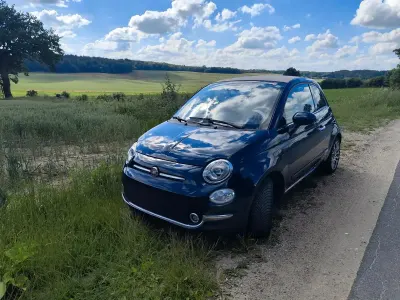 Gebraucht Fiat 500C Lounge 68 PS (50 kW) 2026 Blau Cabrio