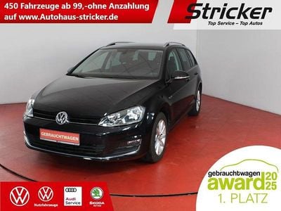 Schwarz Gebraucht 2015 VW Golf VII LOUNGE Kombi | 10.949 € (Guter Preis)