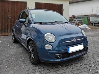 Gebraucht Fiat 500 Lounge 86 PS (63 kW) 2012 Blau Kleinwagen