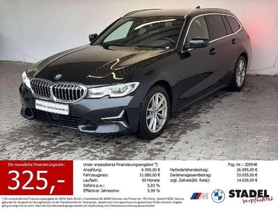 Gebraucht BMW 320 Luxury Line 190 PS (139 kW) 2022 Schwarz Kombi