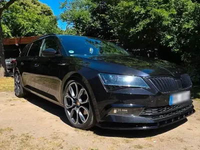 Gebraucht Skoda Superb SportLine 220 PS (161 kW) 2018 Schwarz Kombi