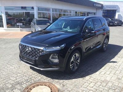 Second-hand Hyundai Santa Fe Premium 200 CP (147 kW) 2020 Negru SUV