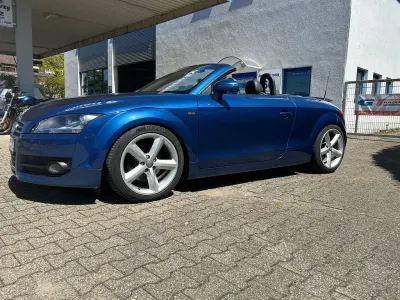 Gebraucht Audi TT Roadster S-Line 200 PS (147 kW) 2008 Blau Cabrio